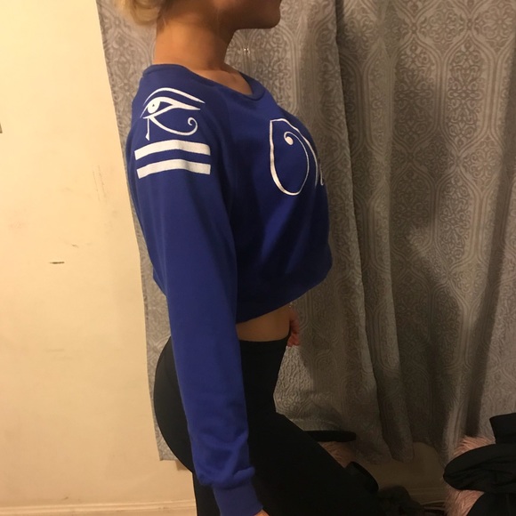 Cropped Long Sleeve Top - Picture 2 of 2